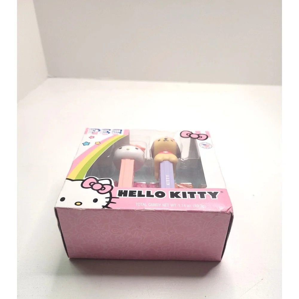 SANRIO Hello Kitty Collectible Pez Dispensers Namaste, Kitty, & Puppy - New!